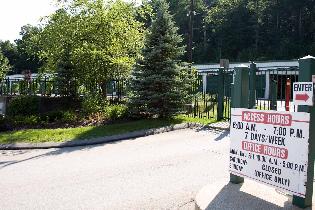 Rowley Self Storage Gate & Keypad Entrance